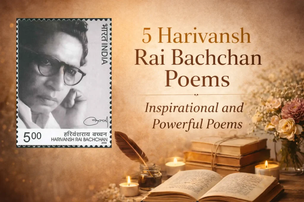 5 Harivansh Rai Bachchan Poems