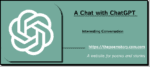 A Chat with ChatGPT