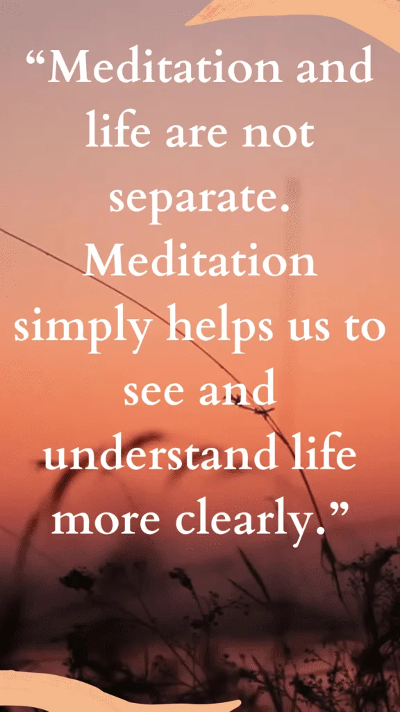 Real Meditation Technique - Be Meditative Do Not Just Meditate 2 Quotes on Meditation