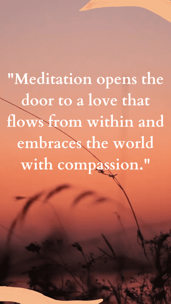 Quotes on Meditation