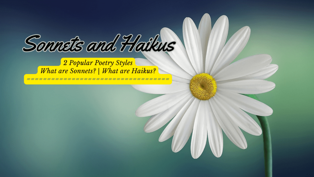 sonnets and haikus
