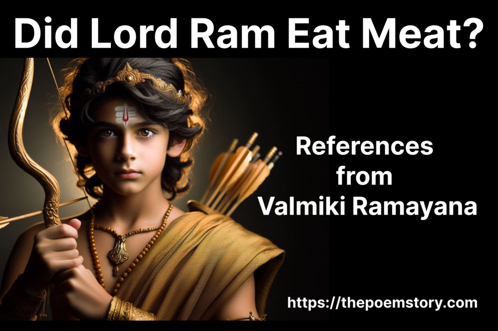 Did Lord Ram Eat Meat?