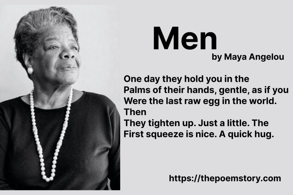 Maya Angelou's Poem Men