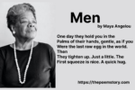 Maya Angelou's Poem Men
