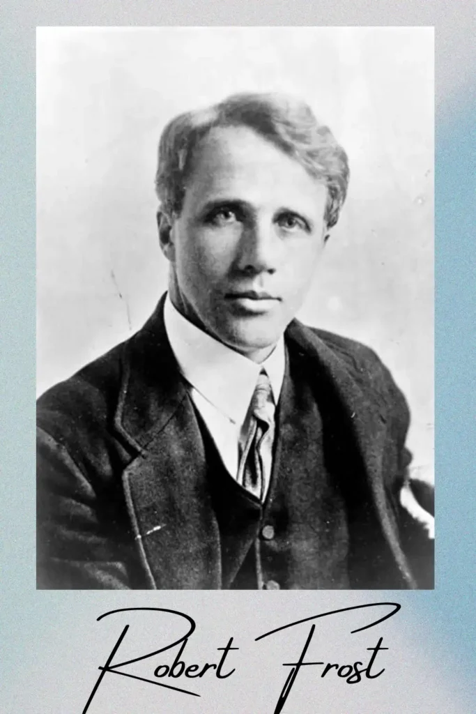 Biography of Robert Frost: The Voice of Rural America and the Heart of Modern Poetry 3 Head-and-shoulders portrait of Robert Frost looking directly at the camera.