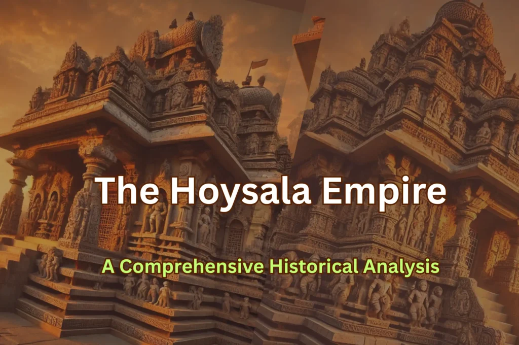 The Hoysala Empire: A Comprehensive Historical Analysis 1 The Hoysala Empire: A Comprehensive Historical Analysis