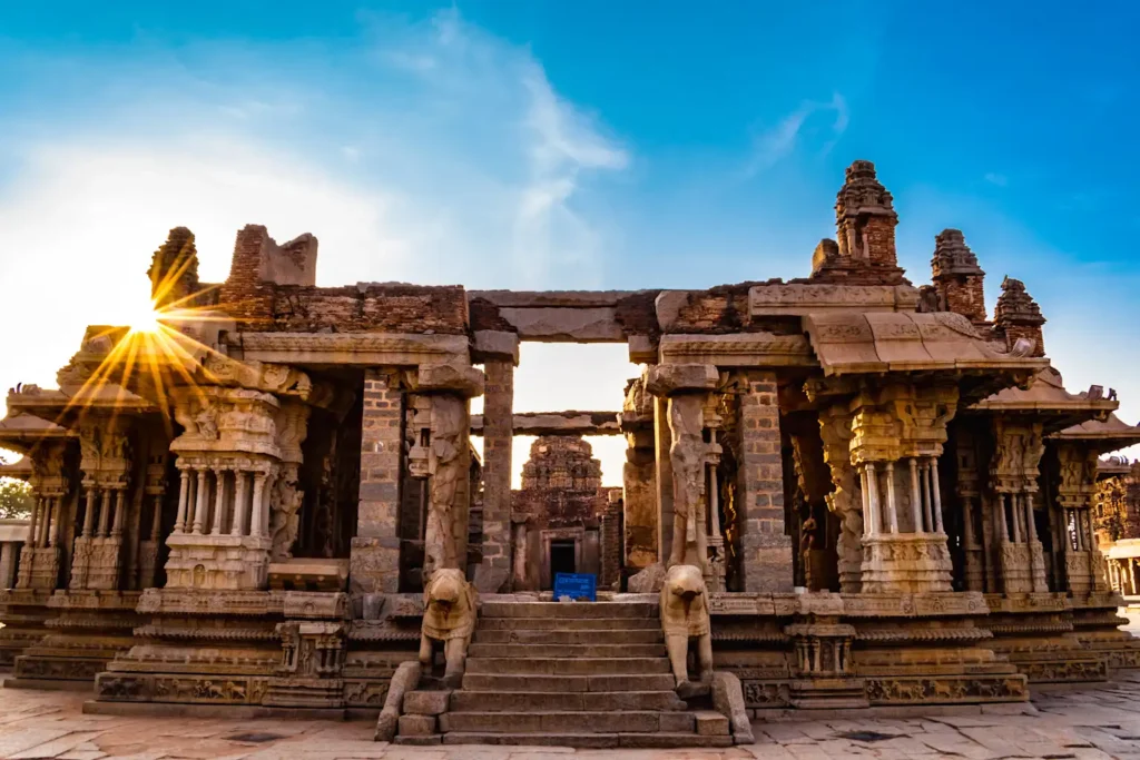 10 Architectural Marvels of Hindu India: A Historian's Journey Through Stone and Spirit 10 The Vitthala Temple in Hampi showcases intricate Vijayanagara architecture with its finely carved stone pillars and sculptures