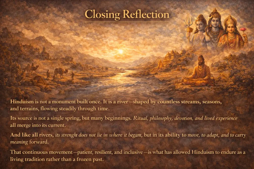 How Hinduism began