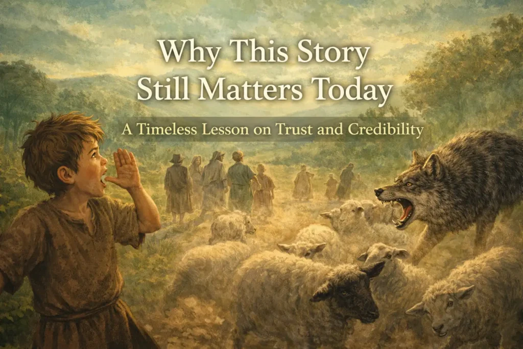 the boy who cried wolf